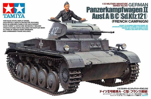 Tamiya german panzer - panzer, ii