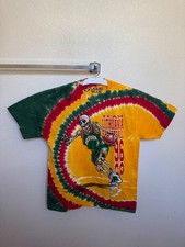 T-shirt blu liquido lituania Drivin' tie-dye, maglia basket teschio