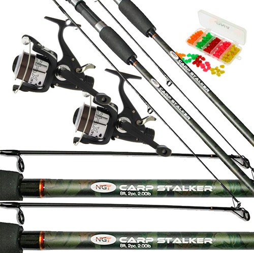 Set pesca carpa canne - set,