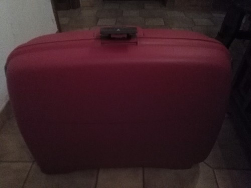 Valigia con ruote - con, rossa