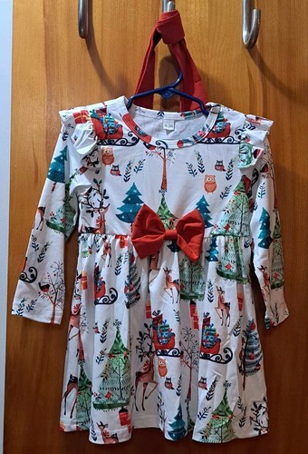 Vestito natalizio bambina - 18,