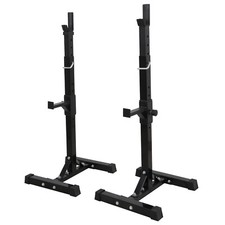 2PCS Squat Rack Regolabile