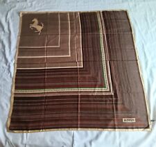 Gadget Ferrari Vintage anni 70/80 foulard cavallino rampante seta pura