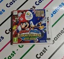 NINTENDO 3DS MARIO E SONIC AI GIOCHI OLIMPICI DI RIO 2016 COME NUOVO ITALIANO 