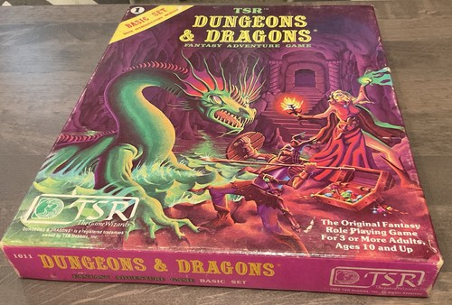 Dungeons dragons basic set - dungeons,