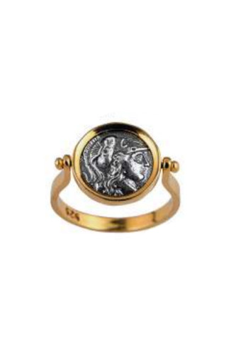 Anello dea atena con - anello,