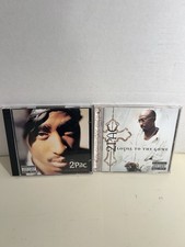 2Pac Lot - Greatest Hits & Loyal To The Game Hip Hop Death Row Records 2-Disc