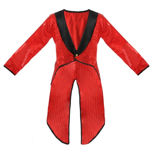 Costume paillettes rosso danza - costume,