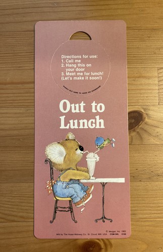 Vintage 1983 critter sitters - critter,