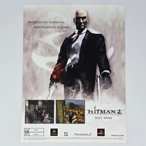 Pubblicità rivista hitman - rivista,
