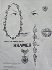 1952 Kramer Bouquet diamante