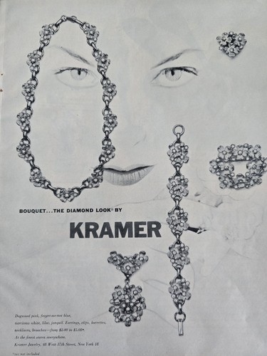 1952 kramer bouquet diamante - kramer,