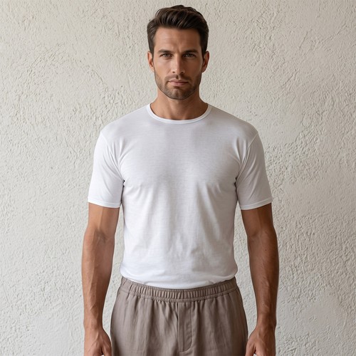 Maglia uomo mezza manica