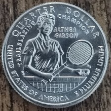 Quarter dollar USA Althea GIBSON - 2025 S - LIBERTY - American Woman