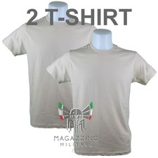 2X Maglietta Militare Tan