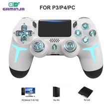 Gaminja Rgb Controller Wireless Per Ps4 Ps3 Pc Gamepad Bluetooth 6 Assi Led
