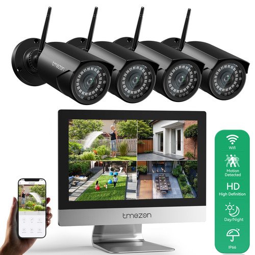 Kit videosorveglianza wireless - kit,