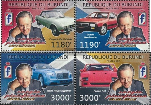 Burundi 2675 2678 completa - 2675-2678, (completa
