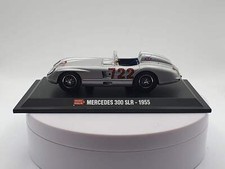 Mercedes Benz 300 SLR Mille Miglia (1955) Edicola 1/43 Argento