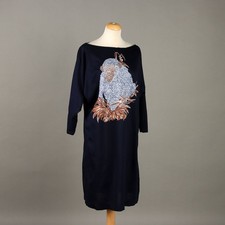 Ferragamo Vestito Vintage in Cotone Taglia L Anni 80-90