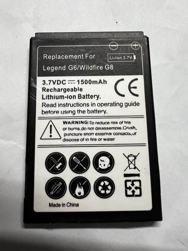 Batteria ricambio g8 per - g6,