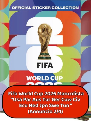 Mancolista figurine fifa world - fifa,