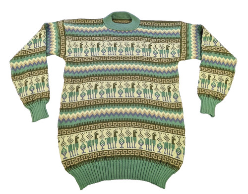 Maglione morbido verde - , alpaca