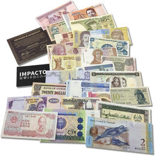 25 Banconote Mondiali -