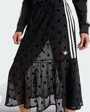 Gonna pois trasparente - pois,