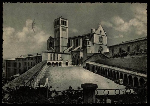 Cartolina italia san francesco - cartolina,