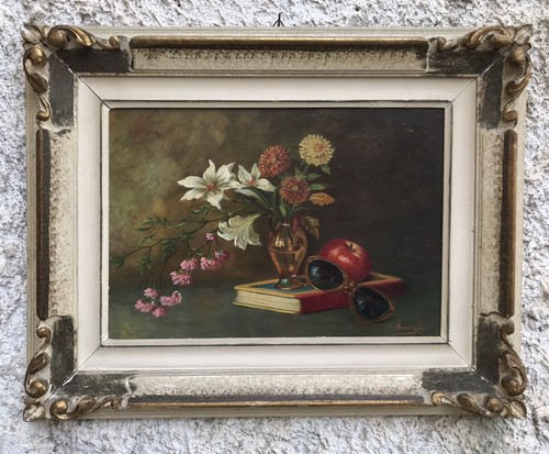 Quadro vintage natura morta - -natura, morta-