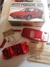 Automodelli PORSCHE 924 e TR7 WEDGE marca MONOGRAM scala 1:24 anni Settanta