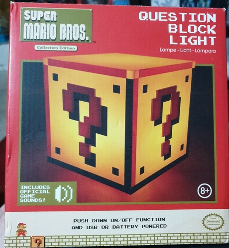 Lampada super mario bros - lampada,