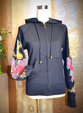 Felpa donna Harley Davidson Ediz. Limitata INK dipinta a mano NUOVA