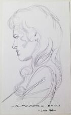 ALESSANDRO BOCCI Disegno Originale PINUP Dampyr Araxe FIRMATO Sketch Art