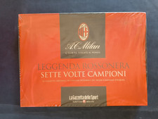 Cofanetto Gazzetta dello sport Milan Champions League Sette volte campioni