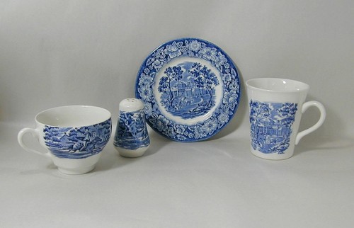Lotto pezzi liberty blue - 4,