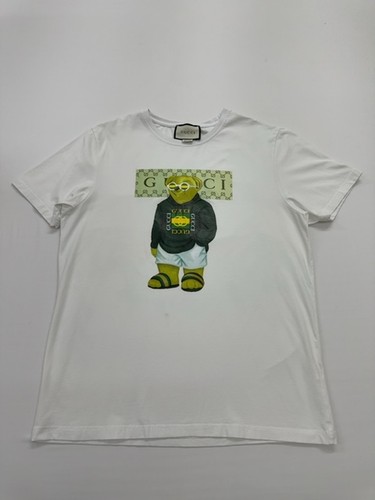 Shirt gucci ragazzo bianca - t-shirt,