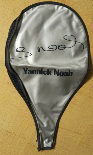 Vintage tennis racquet cover - vintage,