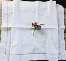 Antica Federa  Ricamata A Mano