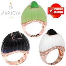 Anello ponte con quarzo