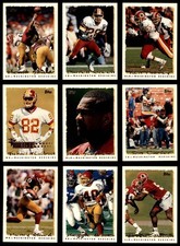 1995 Topps Redskins Almost Complete Team Set 8 - NM/MT 6120697 (16 / 17 cards)
