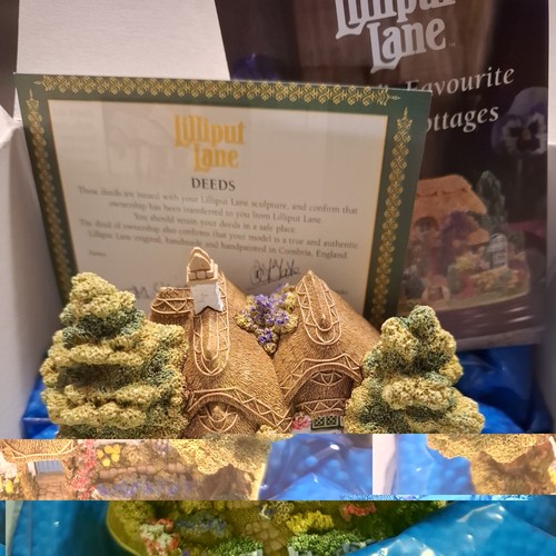 Lilliput lane bluebell wood - lane,