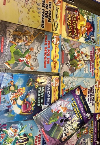 Geronimo stilton book lot - stilton, 9