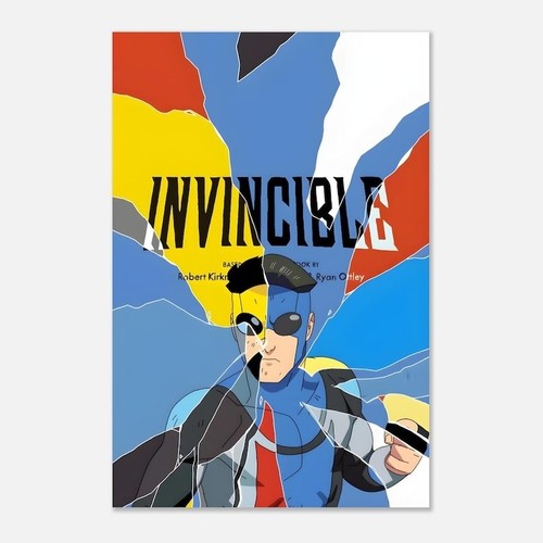 Poster invincibile arte - invincibile, da