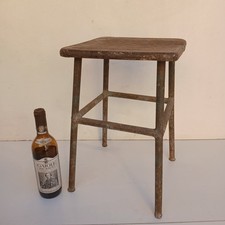 Sgabello industriale vintage - sgabello,