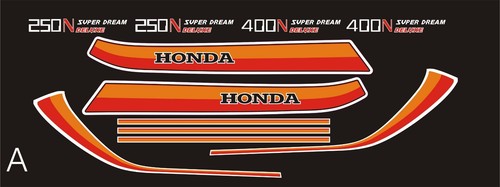 Set decalcomanie honda - decalcomanie,