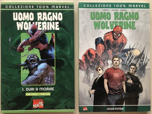 Uomo ragno wolverine 1 - l'uomo, wolverine: