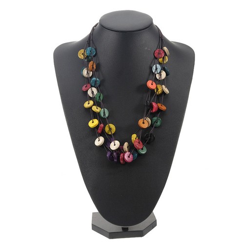 Collana colorata stile boemia - ,