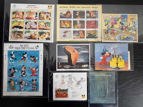 Francobolli disney topolino - disney,